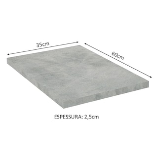Foto 2 | Tablero para Mueble de Cocina 35 x 60 cm Madesa Glamy Lux y Stella