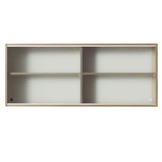 Foto 2 | Alacena de Cocina Madesa Glamy, Lux, Reims 120 cm 2 Puertas Corredizas de Cristal