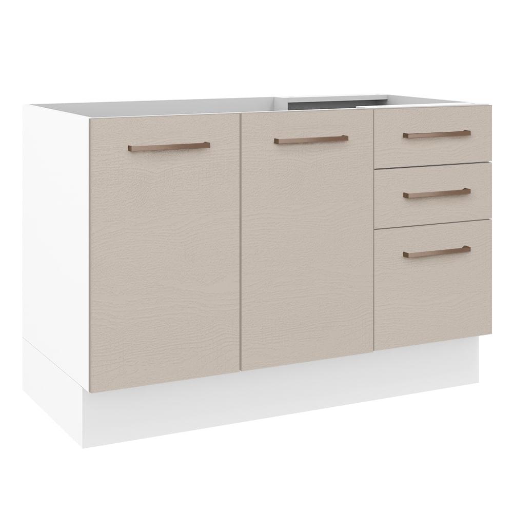 Mueble de Cocina Madesa Agata - Mostrador para Fregadero 120 cm x 60 cm