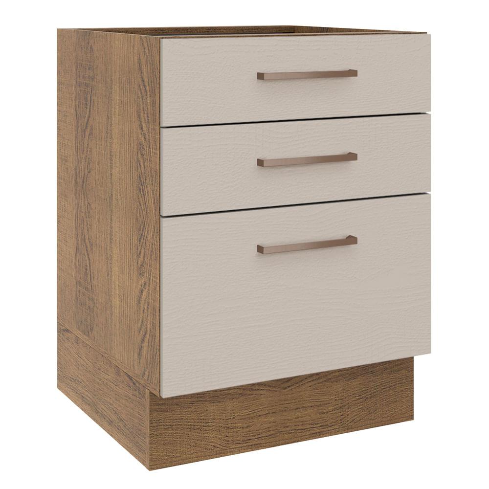 Mueble para Cocina Madesa Beige con 3 Cajones $17,819