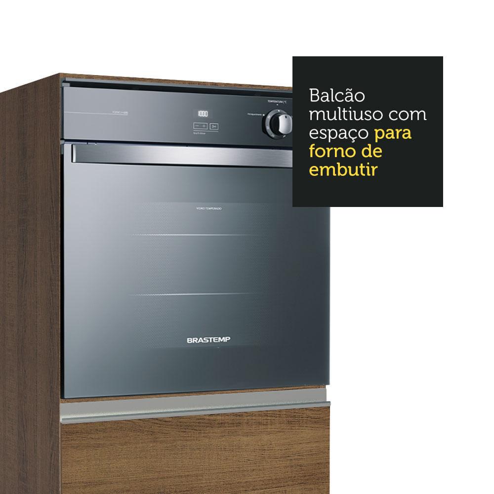 Foto 7 pulgar | Mueble de Cocina para Horno y Microondas Madesa Glamy 60 x 60 cm