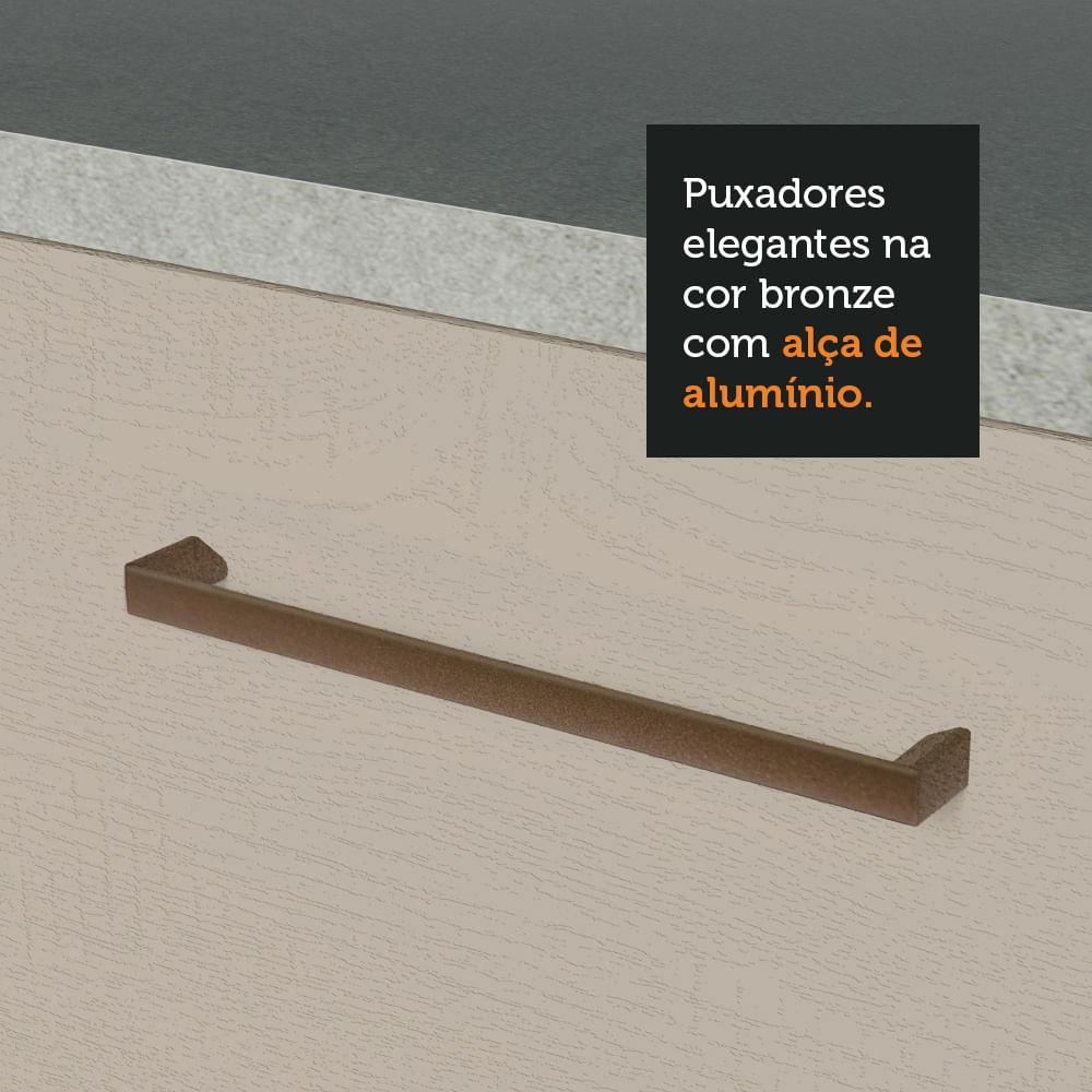 Foto 8 pulgar | Mueble de Cocina Madesa Agata - Mostrador para Fregadero 120 cm x 60 cm