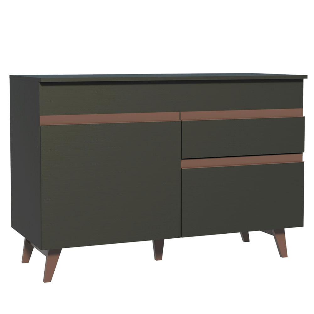 Mueble para Cocina Madesa Negro