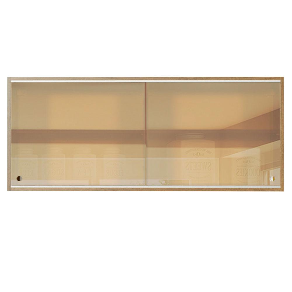 Foto 2 | Alacena de Cocina Madesa Glamy 120 cm 2 Puertas Corredizas de Cristal Reflex