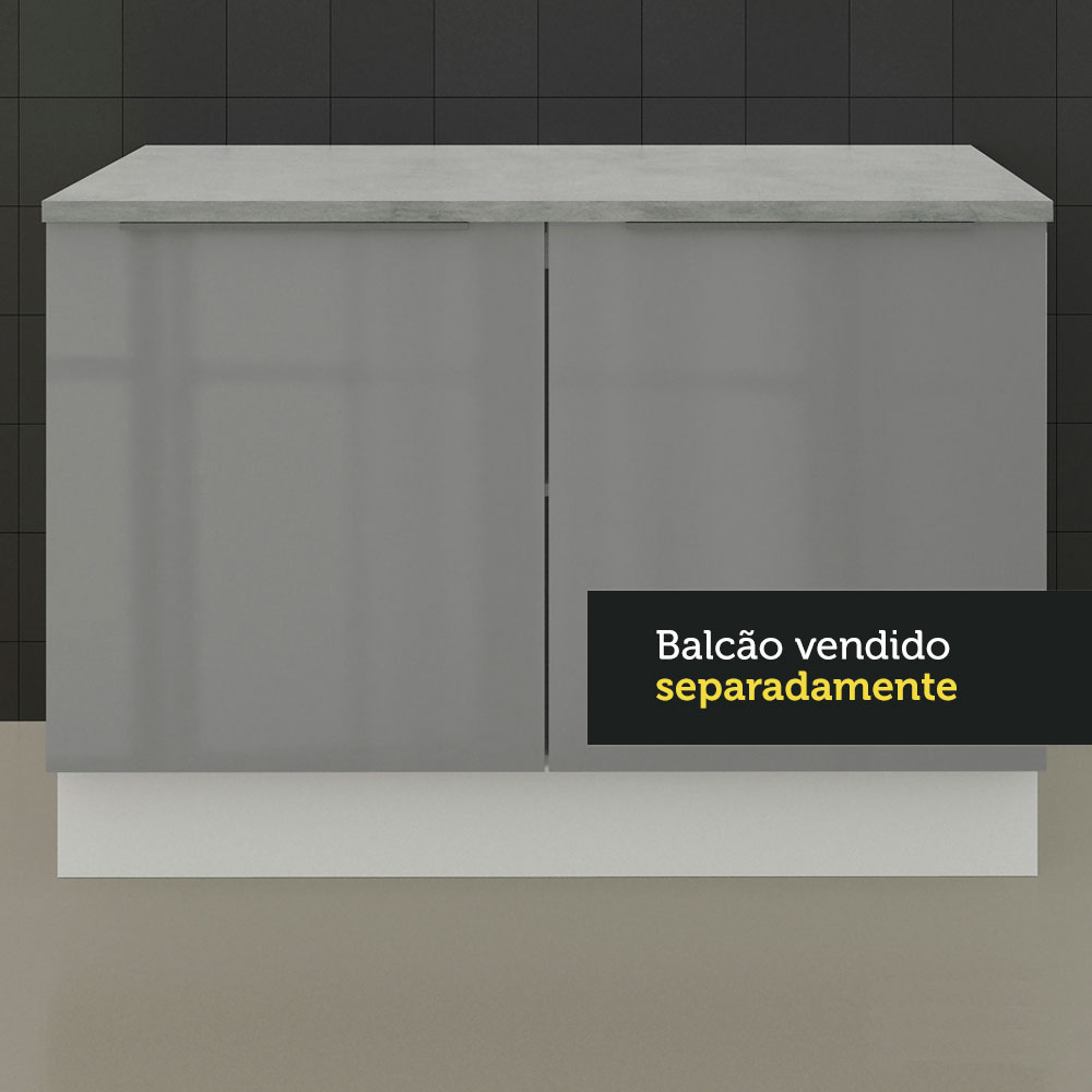 Foto 4 pulgar | Tablero para Mueble Madesa Gris de Cocina 120 x 60 cm