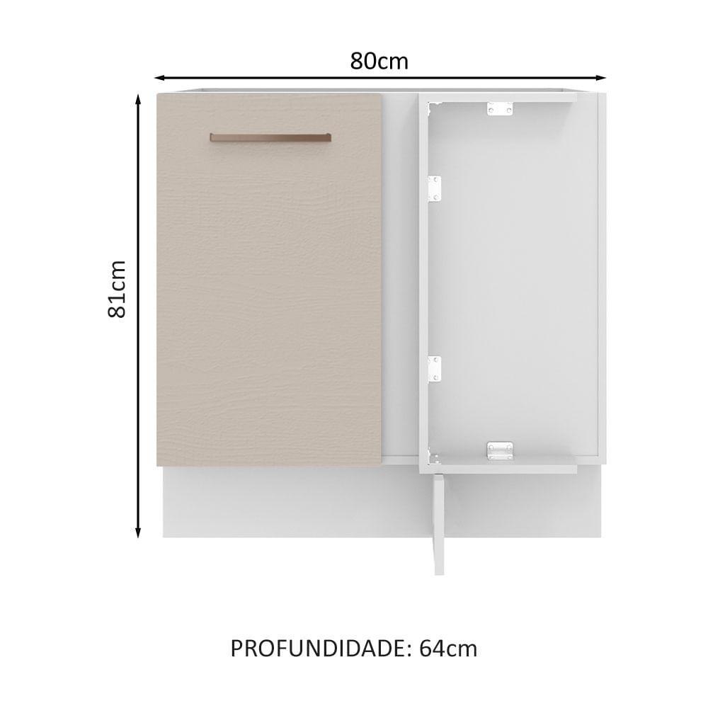 Foto 2 | Mueble de Cocina de Esquina 1 Puerta 60 cm Agata Madesa