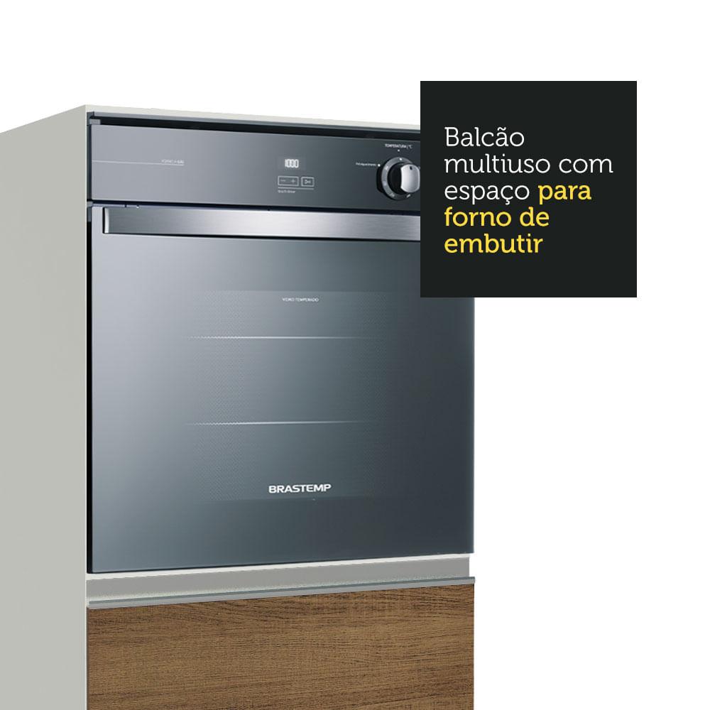 Foto 7 pulgar | Mueble de Cocina para Horno y Microondas Madesa Glamy 60 x 60 cm