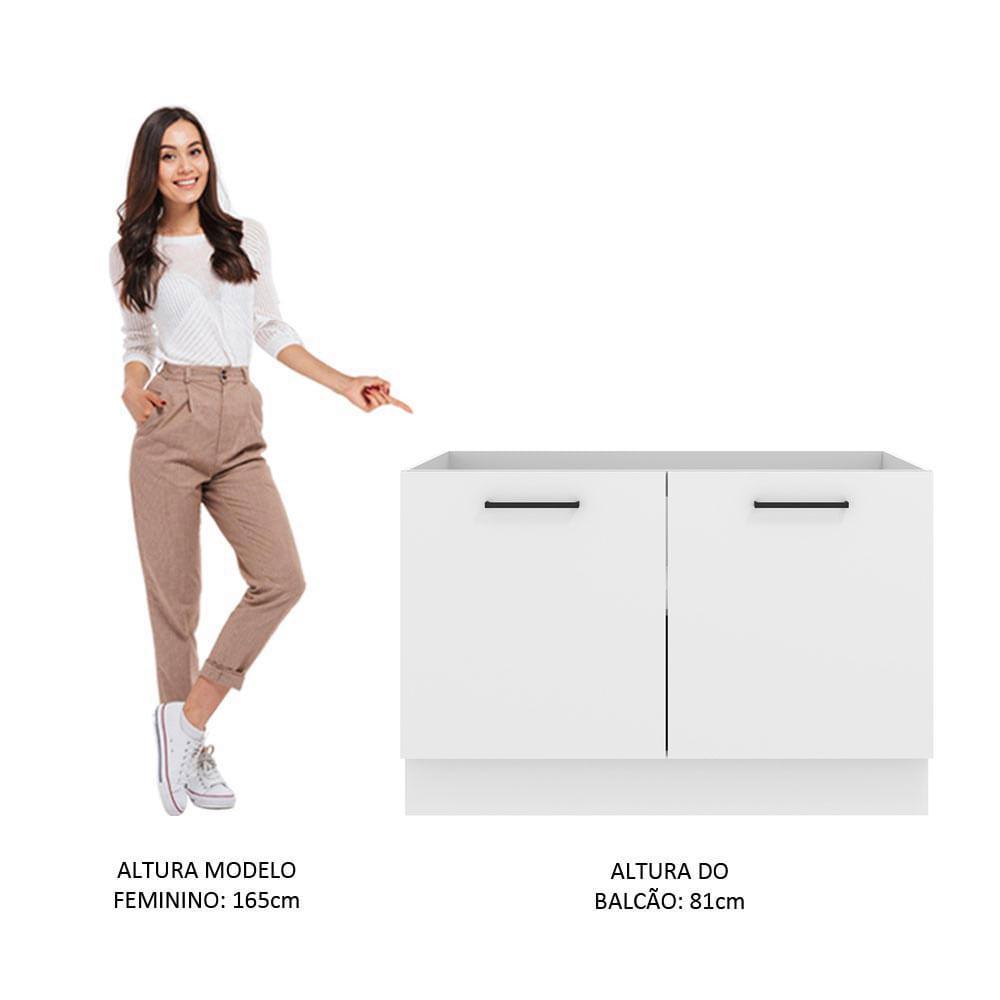 Foto 6 pulgar | Mueble para Cocina Madesa Agata Blanco