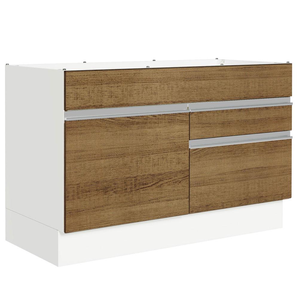 Foto 2 pulgar | Mueble de Cocina Madesa Glamy - Mostrador para Fregadero 120 cm x 60 cm