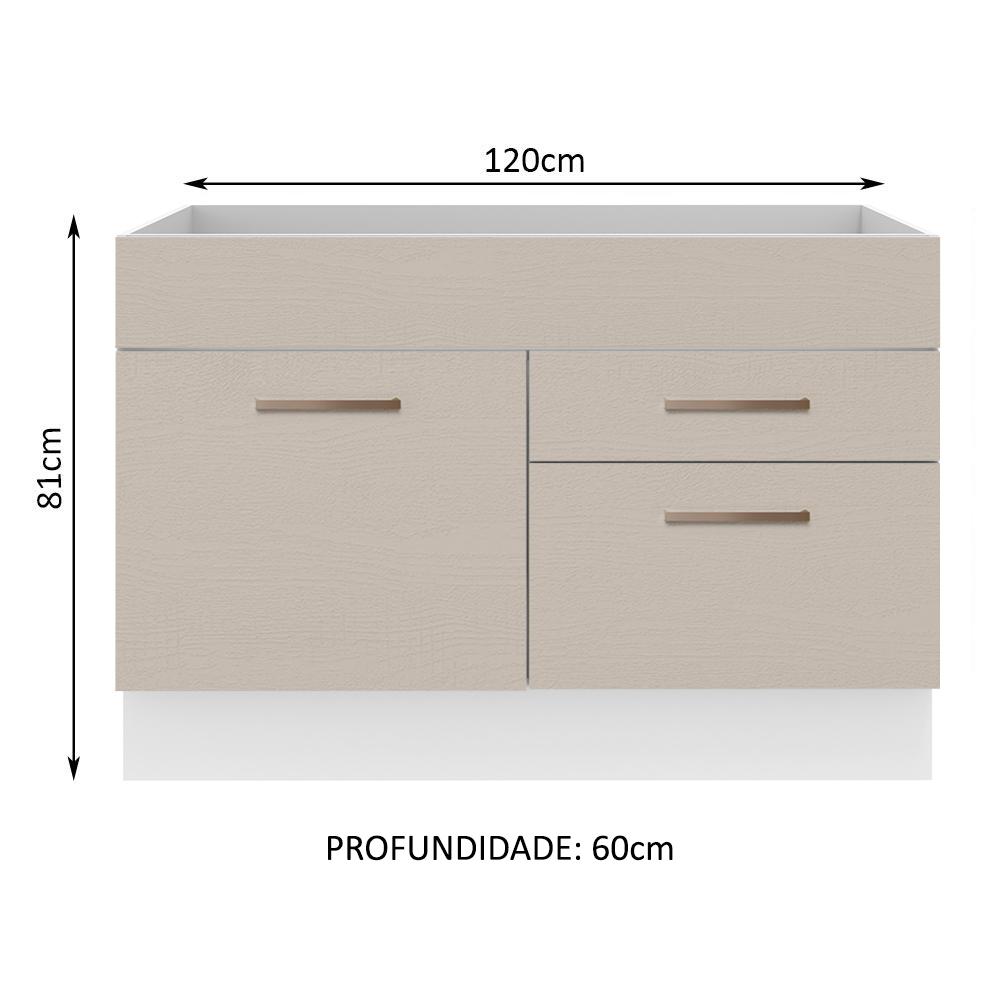 Foto 5 | Mueble para Cocina Madesa Agata Beige