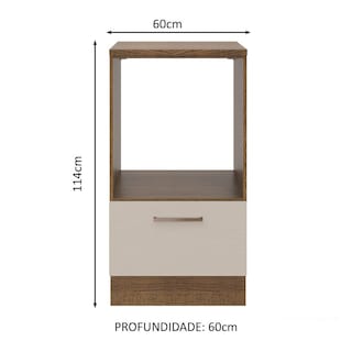 Foto 2 | Mueble para Cocina Madesa G22604AG Beige