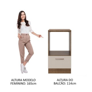 Foto 5 | Mueble para Cocina Madesa G22604AG Beige