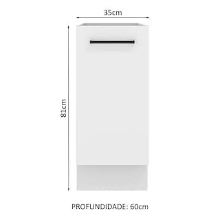 Foto 2 | Mostrador de Madera Agata Blanco