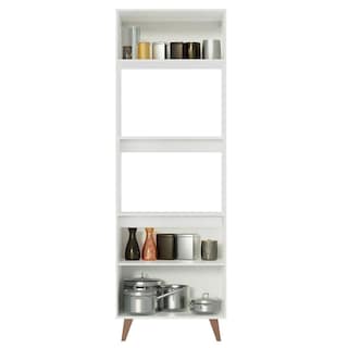 Foto 4 | Torre para Cocina Madesa Reims Blanca 70 cm con 3 Puertas
