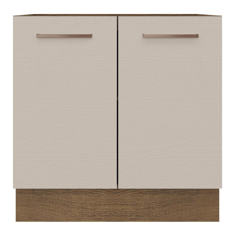 Foto 7 pulgar | Mueble de cocina Agata 80x60cm con 2 puertas y estante interno