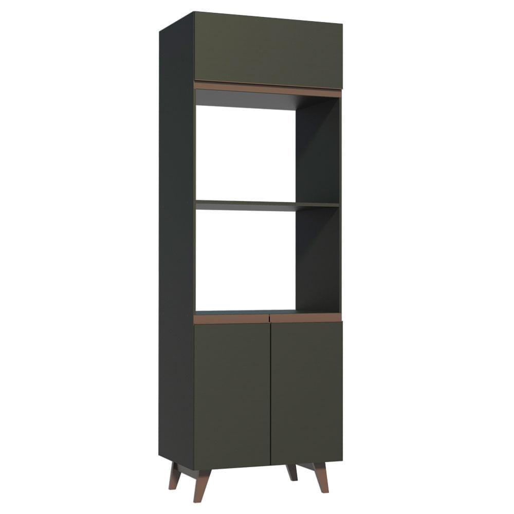 Foto 2 pulgar | Mueble de Cocina Torre Caliente Madesa Reims 70 cm 3 Puertas