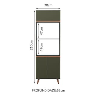 Foto 2 | Mueble de Cocina Torre Caliente Madesa Reims 70 cm 3 Puertas
