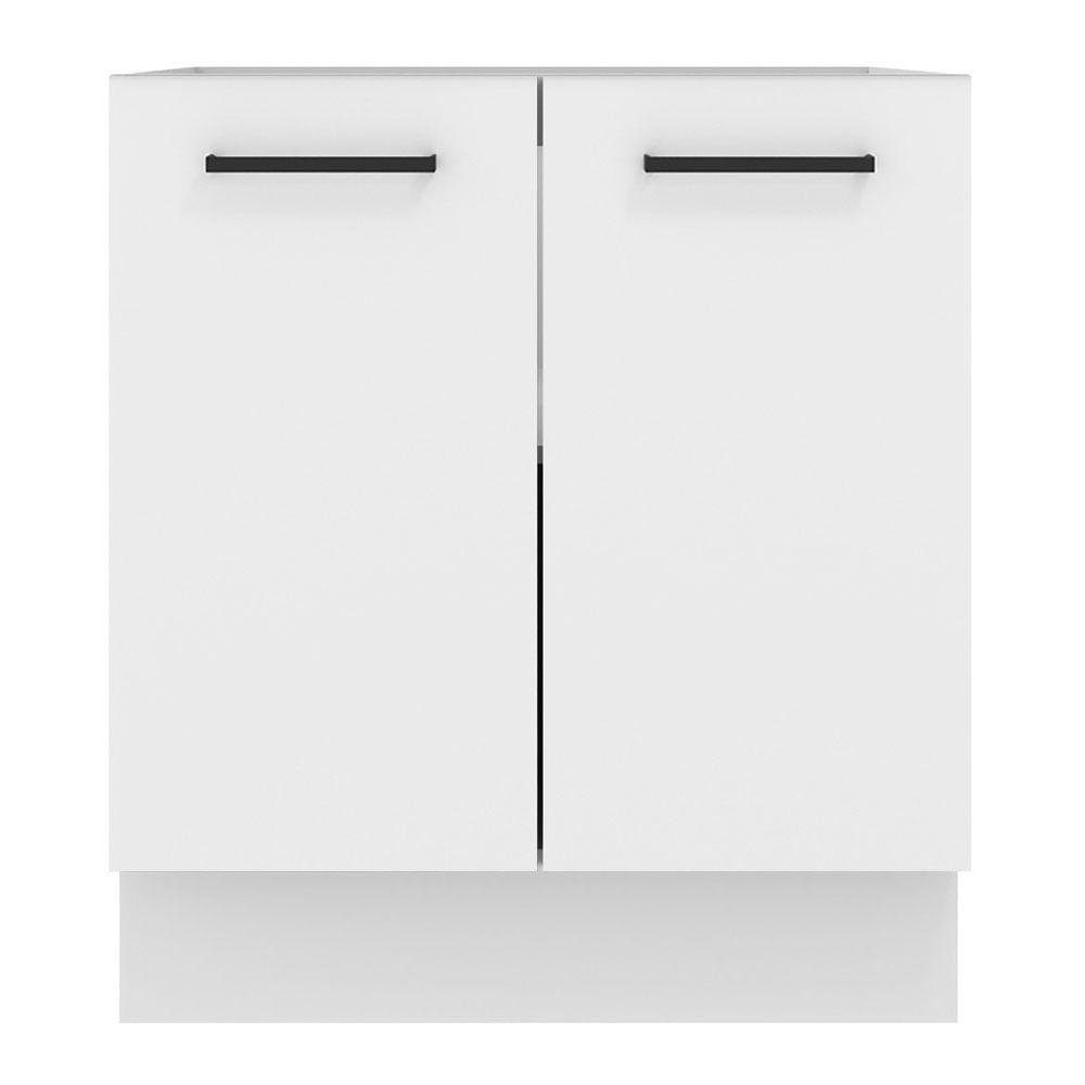 Foto 9 pulgar | Mueble de Cocina Madesa Agata 70 x 60 cm 2 Puertas Blanco