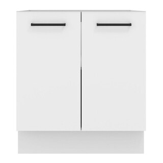 Foto 8 | Mueble de Cocina Madesa Agata 70 x 60 cm 2 Puertas Blanco
