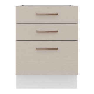 Foto 5 | Mueble De Cocina 60 X 60 Cm 3 Cajones Sin Tablero Agata Madesa
