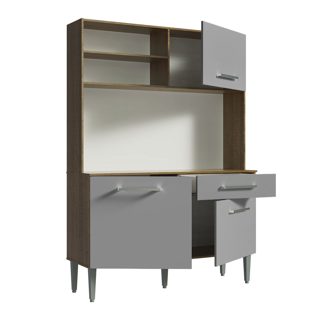 Foto 5 pulgar | Mueble de Cocina Compacta Madesa Life 120 cm