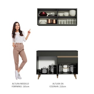 Foto 5 | Cocina Integral Compacta Madesa Reims 120 cm - Diseño moderno y elegante