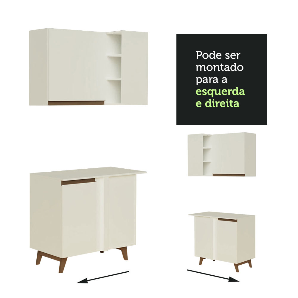 Foto 5 pulgar | Gabinete de Cocina Integral Completa Madesa Reims  262 cm