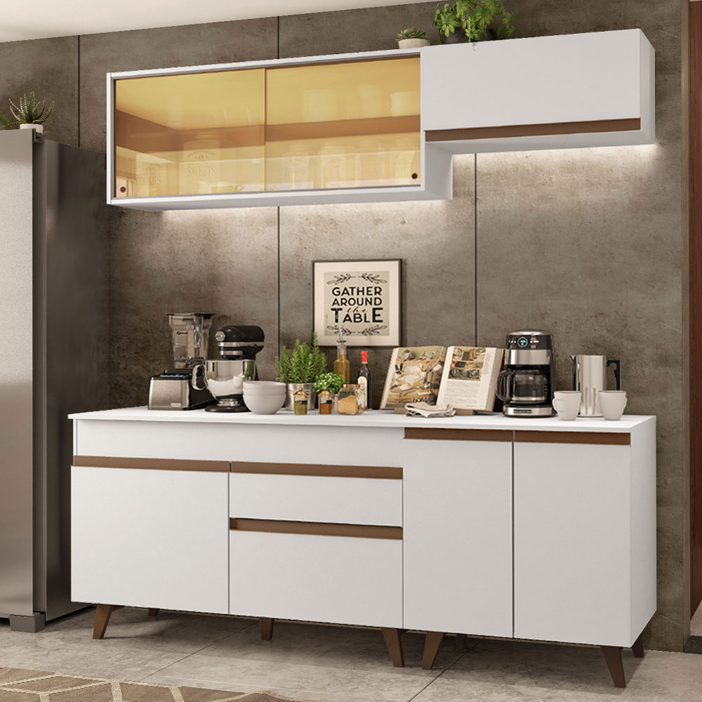 Foto 2 pulgar | Gabinete De Cocina Integral Compacta Madesa  Reims  190 Cm