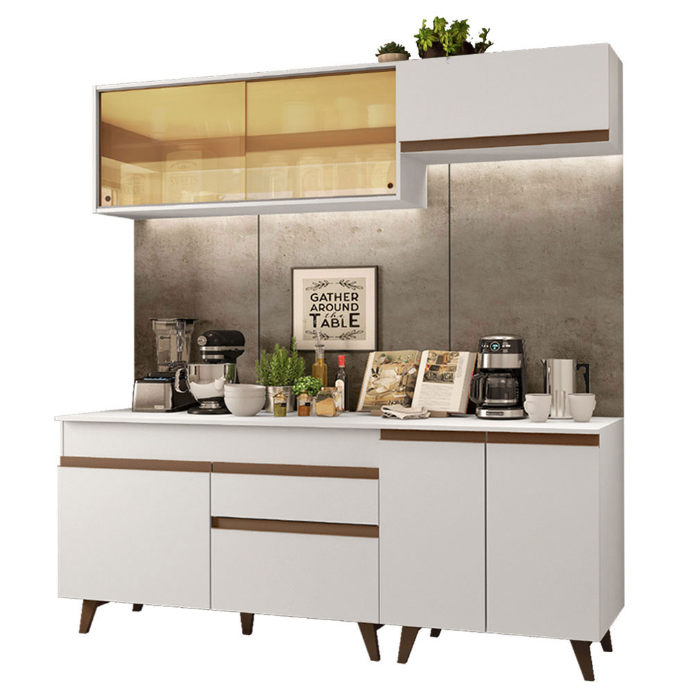 Foto 3 pulgar | Gabinete De Cocina Integral Compacta Madesa  Reims  190 Cm