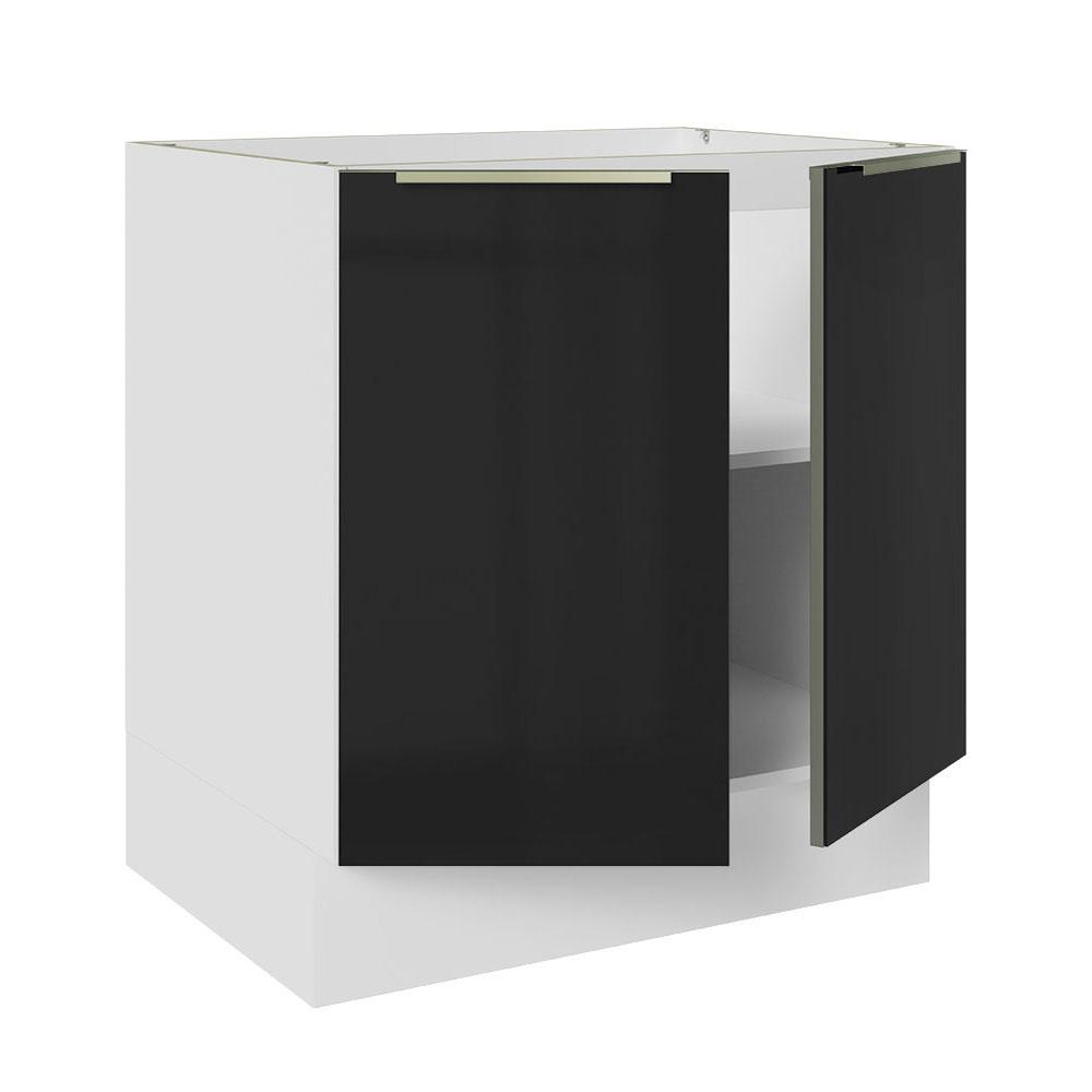 Foto 6 pulgar | Gabinete Bajo Cocina Madesa Lux 70cm Sin Encimera Bn