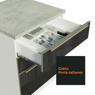 Foto 7 | Gabinete Bajo Cocina Madesa Lux 40cm Y Encimera Bn
