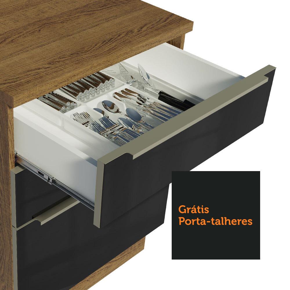 Foto 7 pulgar | Gabinete Bajo Cocina Madesa Lux 60cm Sin Encimera Mn