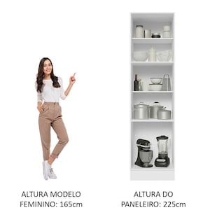 Foto 6 | Alacena Armario Despensero Madesa Lux 60cm Bg