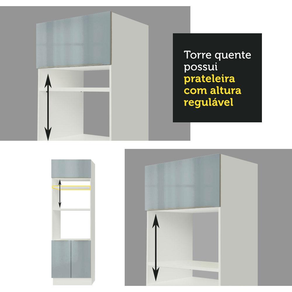 Foto 7 | Mueble De Cocina Para Horno Madesa Lux 60cm Bg