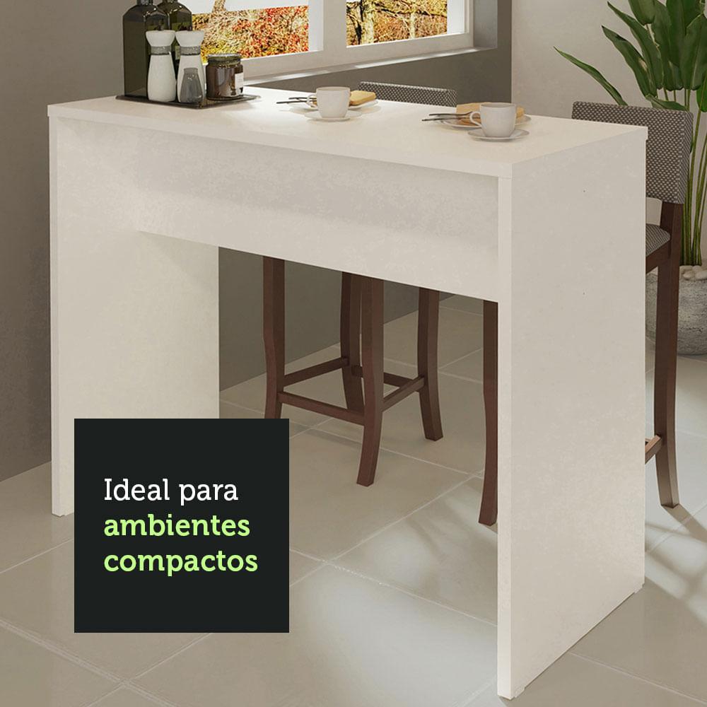 Foto 6 pulgar | Mesa Auxiliar De Cocina Madesa 115cm Bb