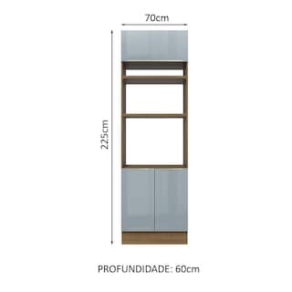 Foto 2 | Alacena De Cocina Para Horno Madesa Lux 70cm Mg