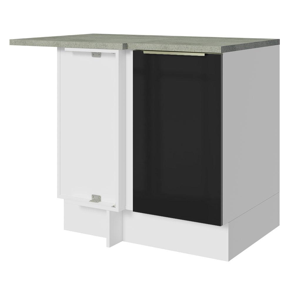 Foto 2 pulgar | Gabinete Bajo Esquina Cocina Madesa Lux 80cm Con Encimera Bn