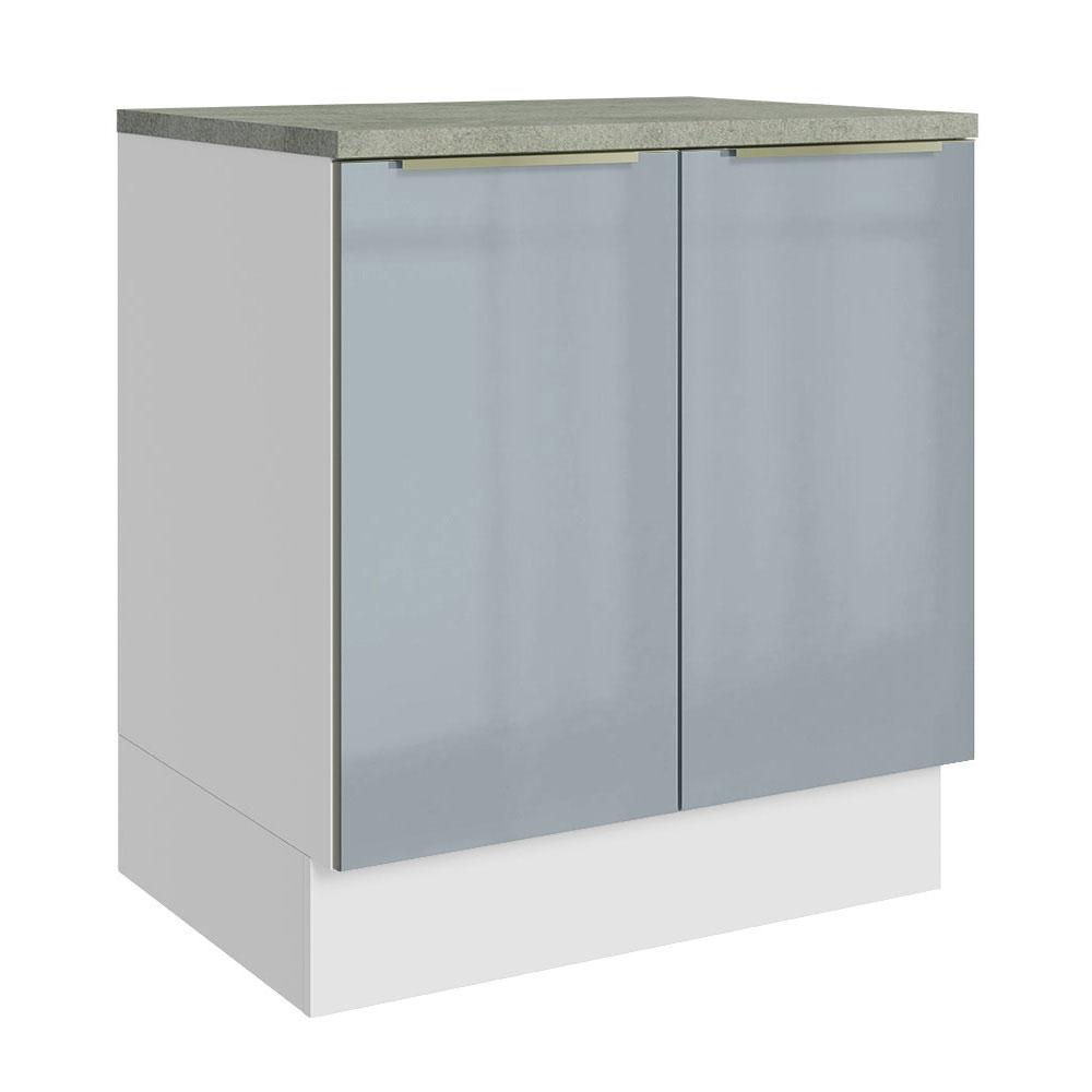 Foto 2 pulgar | Gabinete Bajo Cocina Madesa Lux 70cm Con Encimera Bg