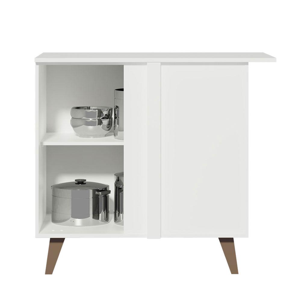 Foto 4 pulgar | Gabinete Bajo De Esquina Cocina Madesa Reims 90cm Bb