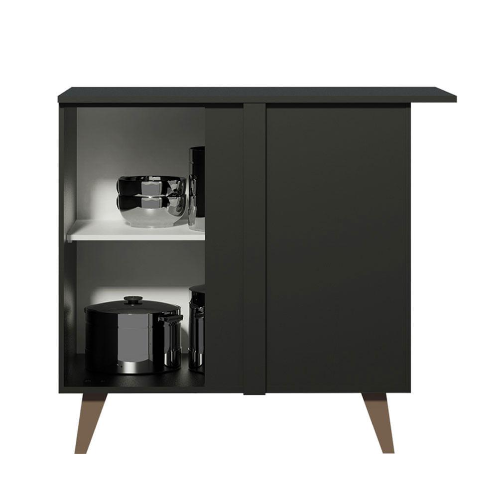 Foto 4 pulgar | Gabinete Bajo De Esquina Cocina Madesa Reims 90cm Nn