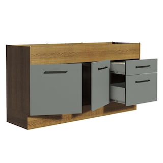 Foto 4 | Gabinete Bajo Cocina Madesa Agata 150cm Sin Tablero Mg