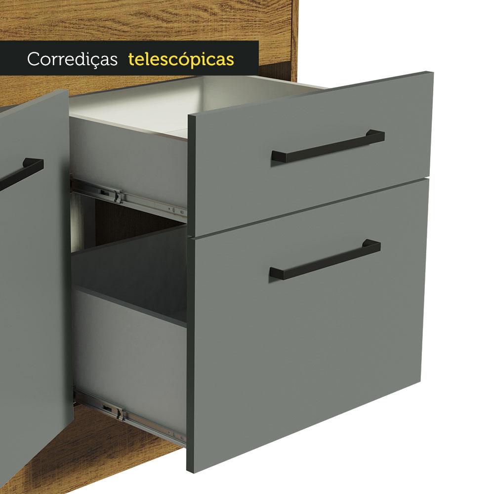 Foto 9 pulgar | Gabinete Bajo Cocina Madesa Agata 150cm Sin Tablero Mg