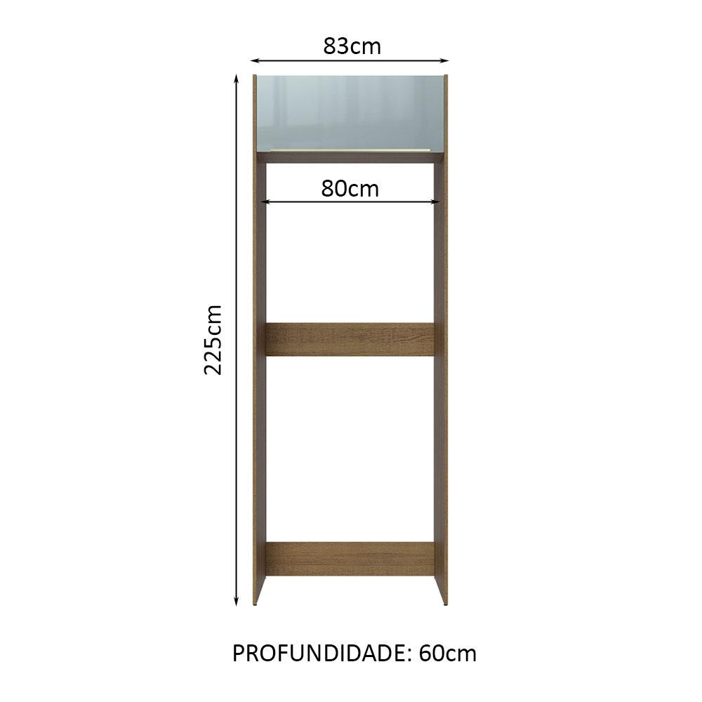 Foto 5 pulgar | Mueble De Cocina Puerta-refrigerador Madesa Lux Mg