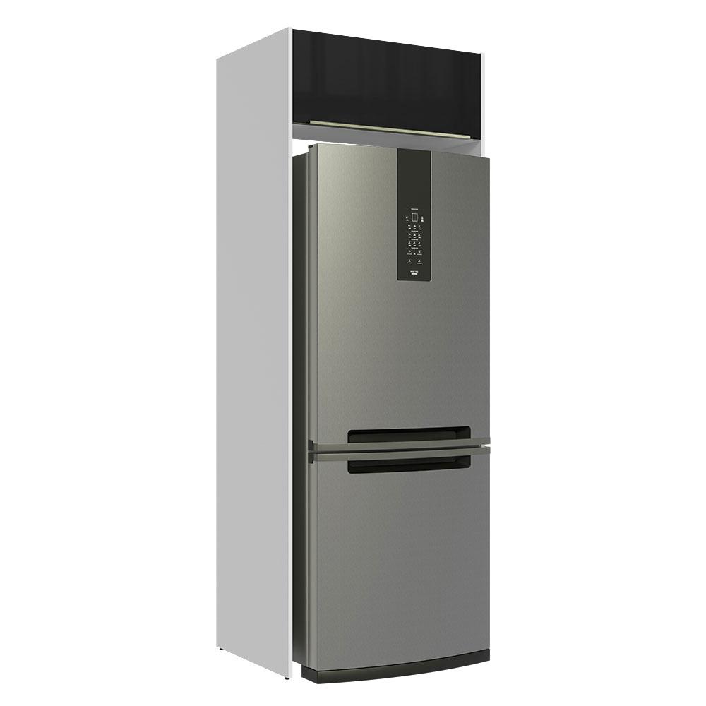 Foto 6 pulgar | Mueble De Cocina Puerta-refrigerador Madesa Lux Bn