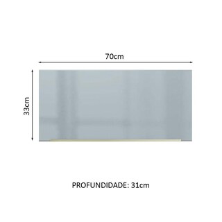 Foto 2 | Alacena Gabinete Superior Cocina Madesa Lux 70cm Bg