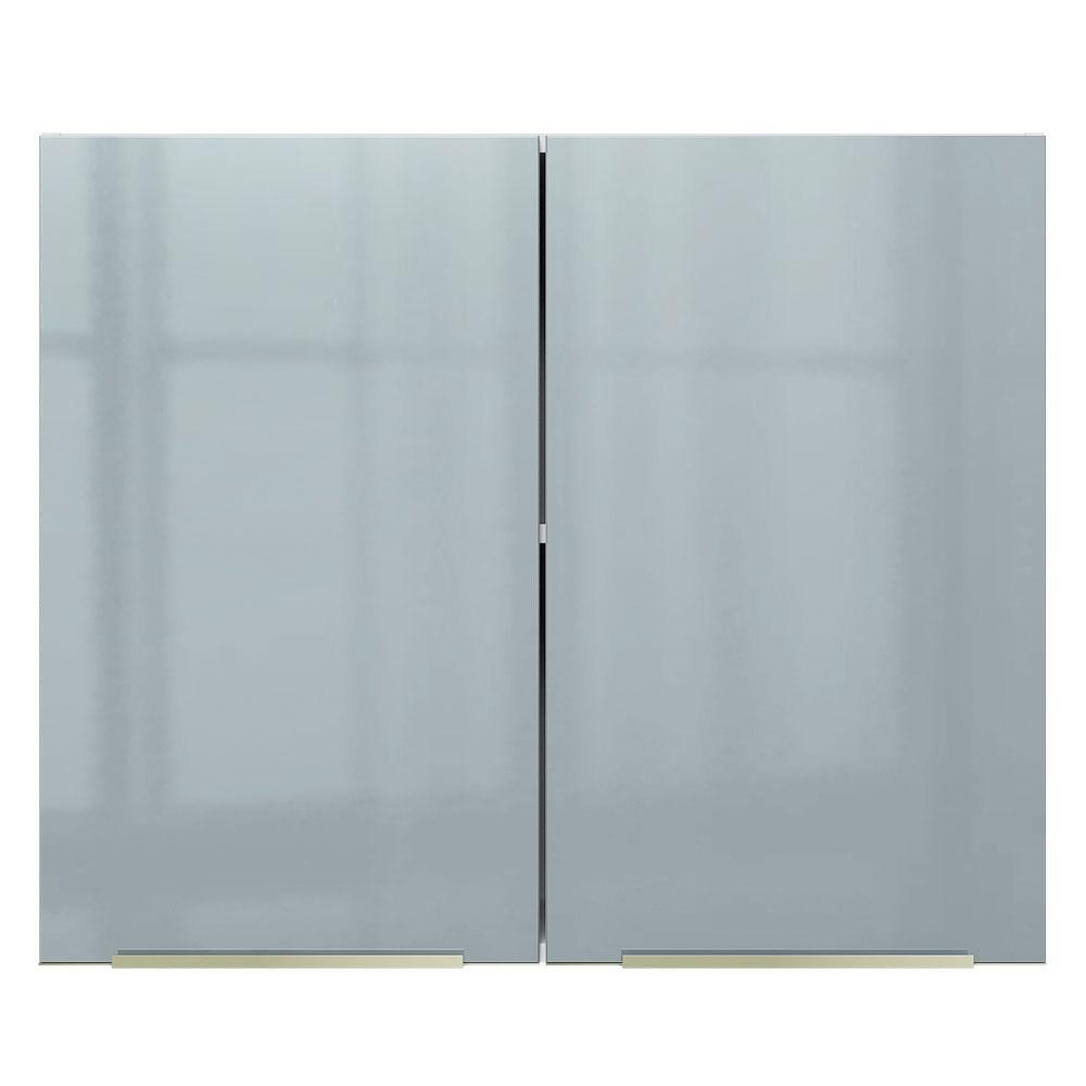 Foto 7 pulgar | Alacena Gabinete Superior Cocina Madesa 2 Puerta Lux 80cm Bg