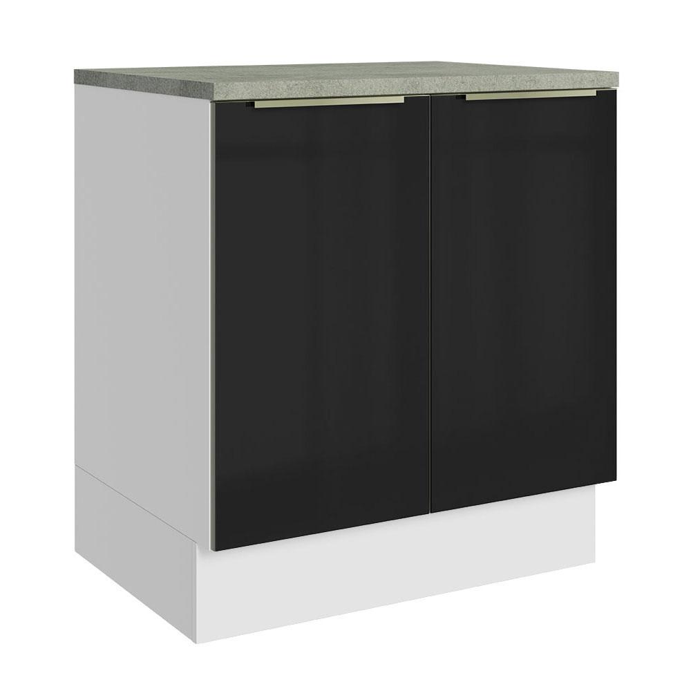 Foto 2 pulgar | Gabinete Bajo Cocina Madesa Lux 70cm Con Encimera Bn