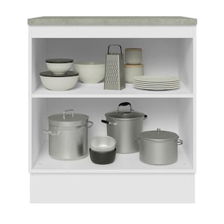Foto 4 | Gabinete Bajo Cocina Madesa Lux 70cm Con Encimera Bn