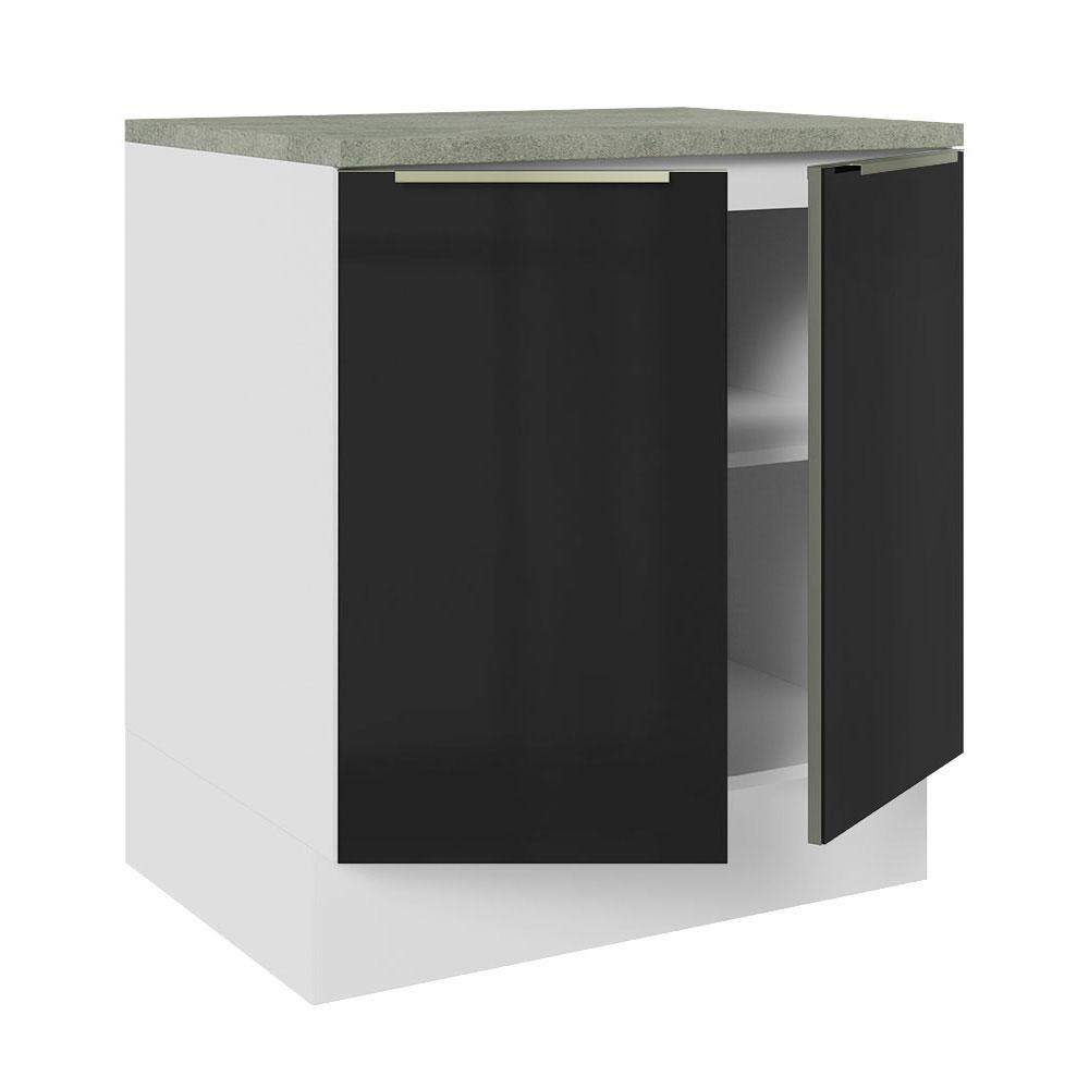 Foto 6 pulgar | Gabinete Bajo Cocina Madesa Lux 70cm Con Encimera Bn