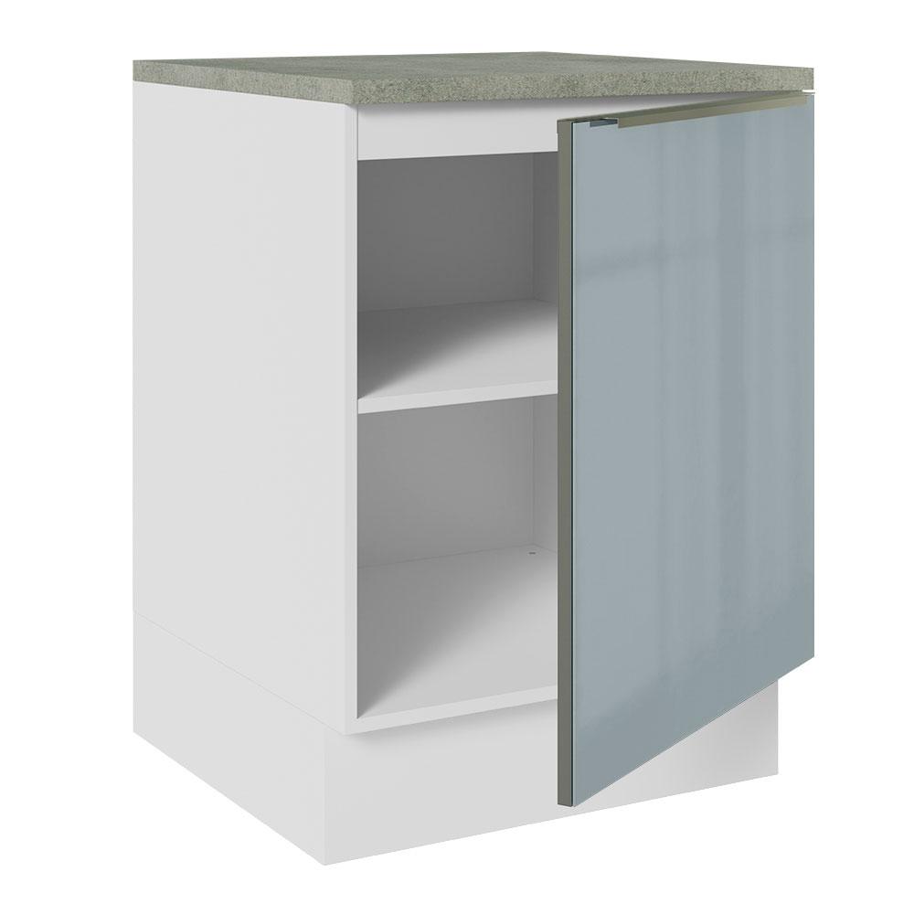 Foto 6 pulgar | Gabinete Bajo Cocina Madesa Lux 60cm Con Encimera Gris B